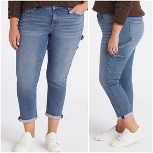 Vigoss Thompson mid rise tomboy Jean carpenter pants nwt stitch fix women’s 20